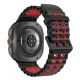 Tech-Protect Iconband Pro siksniņa pulkstenim Samsung Galaxy Watch Ultra 47mm, melna un sarkana