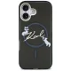 Karl Lagerfeld IML Choupettes Karl Script Logo MagSafe vāciņš iPhone 17, melns