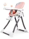 Ecotoys HC301-903 saliekams barošanas krēsliņš, rozā