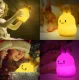 Iso Trade LED nakts lampa bērniem \"Trusis\" ar tālvadības pulti un RGB