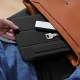 ESR iPad Pro 11\" 2024 (5. paaudze) atverams vāciņš maciņš grāmatiņa Rebound Magnetic, melns