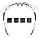 Rockbros 10183 polarizētas velo brilles, zilas