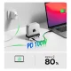 Orico MiniDock 10-in-1 dokstacija ar M.2 SSD slotu Mac mini 2024 datoram, sudraba