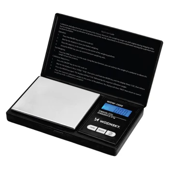 Wozinsky WDW-1000 Pārnēsājami kabatas juvelieru svari 0.01g - 200 gr (Digital Pocket Jewelry Scale)