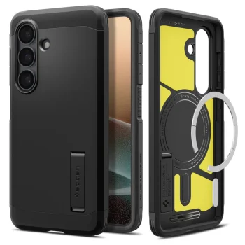 Spigen Samsung Galaxy S26+ vāciņš Tough Armor Mag MagSafe, melns