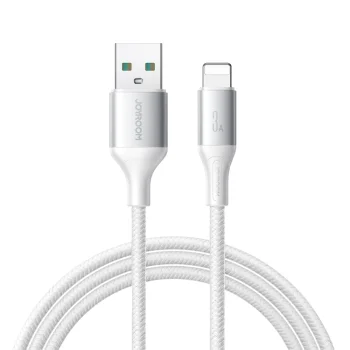 Kabelis Joyroom S-A28 USB-A uz Lightning 3A 1m, balts