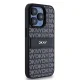 DKNY iPhone 15 Pro vāciņš Mono Stripe & Metal Logo, melns