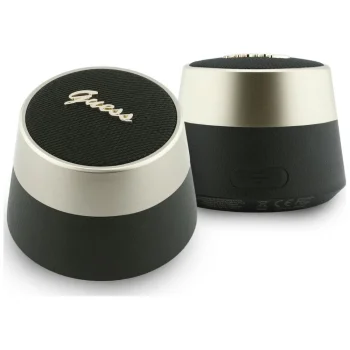 Guess 5W Script Metal Logo Bluetooth skaļrunis, melns