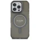 Guess IML Glitter Circle MagSafe vāciņš iPhone 16 Pro Max 6.9\", melns