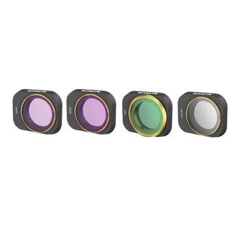 Sunnylife 4 filtru komplekts UV+CPL+ND4+ND8 priekš DJI Mini 3 Pro (MM3-FI418)