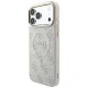 Guess Embossed 4G Classic MagSafe vāciņš priekš iPhone 17 Pro / 18 Pro, rozā