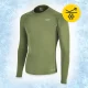 4Fizjo Unisex termokrekls ar garām piedurknēm, zaļš, XL