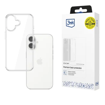 3mk Armor Case telefona vāciņš Apple iPhone 17, caurspīdīgs