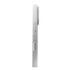 Puro Gradient MagSafe silikona vāciņš iPhone 16 Pro Max, sudraba