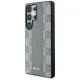 DKNY Leather Checkered Pattern MagSafe vāciņš Samsung Galaxy S25 Ultra, pelēks