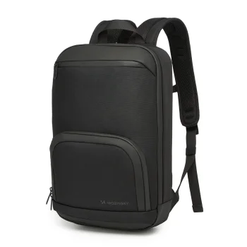 Klēpjdatora mugursoma Wozinsky Premium līdz 15.6", ūdensizturīga, melna