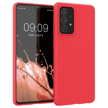 Silikona aizsargvāciņš Samsung Galaxy A22 4G, sarkans