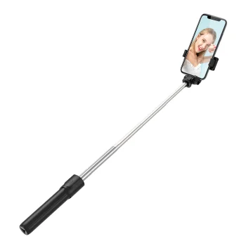Teleskopisks selfiju stabs un statīvs WRY1S 0.7m, melns