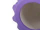 Masāžas rullis ar izciļņiem fitnesam un jogai 32cm, violets