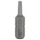 Skrūvgrieža uzgaļi Bosch T10 Extra Hard 25 mm, 3 gab.