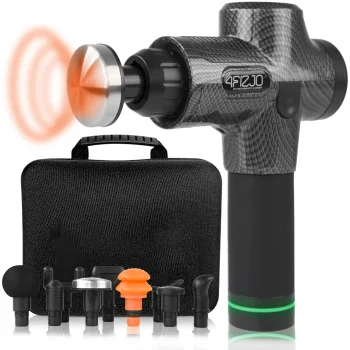 Masāžas pistole 4FIZJO Massage Gun-Ultra, 100 W, ar 9 uzgaļiem