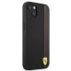 Ferrari iPhone 13 mini vāciņš On Track Carbon Stripe, melns