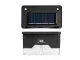 LED solārās lampas dārzam un kāpnēm, 4 gab., IP65, melnas