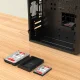 Diska adapteris Orico 1125SS 2.5\" uz 3.5\", melns