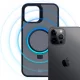 3Mk Protection Smoke Case Mag&Stand vāciņš iPhone 12 Pro Max - Melns