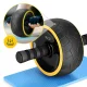 4Fizjo AB Wheel XL vēdera preses rullītis, melns/dzeltens