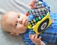 Mīksts Pieskāriena Buklets Sensora Grāmata Mazuļiem Bērniem \"Aita\", Krāsaina | Baby Soft to Touch Sensory...