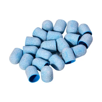Exo Blue ūdensizturīgi slīpēšanas uzgaļi 13mm 80 raupjums (20 gab.)