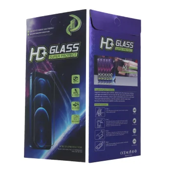 5D Aizsargstikls Samsung Galaxy A37 (SM-A376E/DS), Melns Pilna Pārklājuma (Tempered Glass)