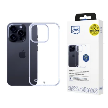 3mk Just20g Clear Case vāciņš Apple iPhone 16 Pro caurspīdīgs