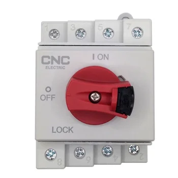 Līdzstrāvas slēdzis-atdalītājs DC Isolator 4P, 32A, 1000V, DIN