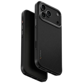 Uniq Keva Magclick Charging vāciņš iPhone 17 Pro Max, melns