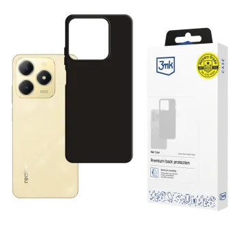 Telefona vāciņš 3mk Matt Case modelim Realme C61, melns