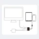 Joyroom S-H141 Lightning uz HDMI un Lightning adapteris, Balts
