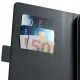 3mk Wallet Case atverams vāciņš Xiaomi 17 viedtālrunim, melns