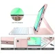 Tech-Protect SC Pen atverams vāciņš Samsung Galaxy Tab A9+ 11.0 ar tastatūru, rozā