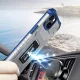 Crystal Ring Case vāciņš Apple iPhone 13 mini ar statīvu zils