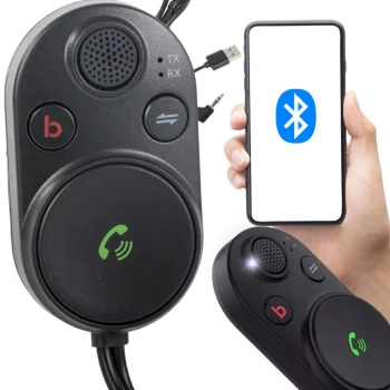 Automašīnas Bluetooth 5.3 uztvērējs AUX USB adapteris ar brīvroku sistēmu