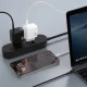 Dudao A28C 45W GaN lādētājs ar USB-C kabeli, balts