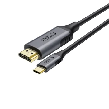 Tech-Protect UltraBoost USB-C / HDMI kabelis 4K 60Hz 180cm, melns