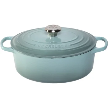 Čuguna pīle Le Creuset Signature ovāla 29 cm 4.7 l Sea Salt