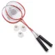 METEOR MOTION 2 Portatīvs Badmintona Komplekts ar Uzglabāšanas Somu | Portable Badminton Set
