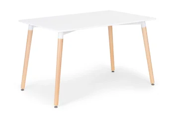 Modernhome KJSDT-01-120X60 Ēdamgalds 120x60 cm, Matēts Balts