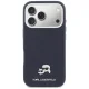 Karl Lagerfeld Karl & Choupette Saffiano MagSafe vāciņš iPhone 17 Pro Max, Zils