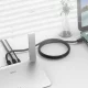 Orico PUG-C6 CAT6 1000Mbps RJ45 tīkla kabelis 15m, Melns
