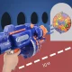 3001 Bērnu Rotaļu Ierocis Šautene-Blasteris Pistole + 20 Lodes Šautriņas, Zils | Kids Toy Foam Blaster Weapon Gun...